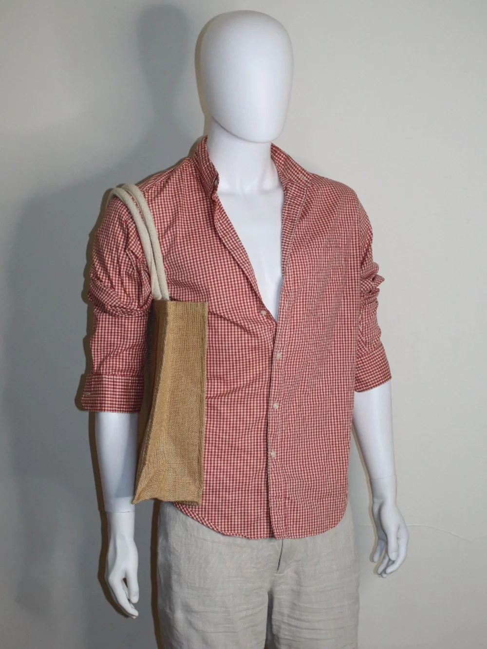 Vintage Classic J Crew Gingham Summer Shirt